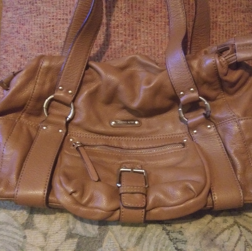 Michael Kors Soft Leather Satchel